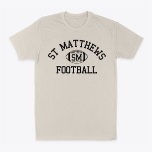 St Matthews Lutheran School Classic Football Classic Dad T-Shirt