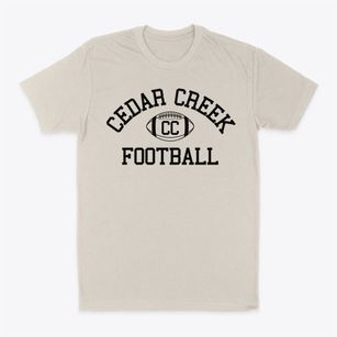 Cedar Creek School Classic Football Classic Dad T-Shirt