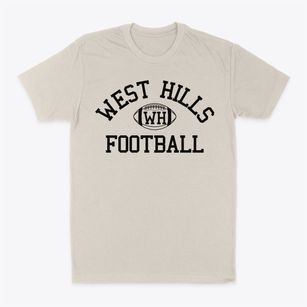 West Hills High School Classic Football Classic Dad T-Shirt