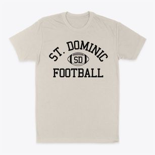 Saint Dominic School Classic Football Classic Dad T-Shirt
