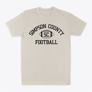 Simpson County Early Childhood Center Classic Football Classic Dad T-Shirt