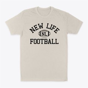 New Life Christian School Classic Football Classic Dad T-Shirt