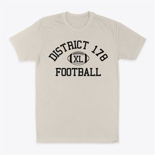 District 178 School Classic Football Classic Dad T-Shirt