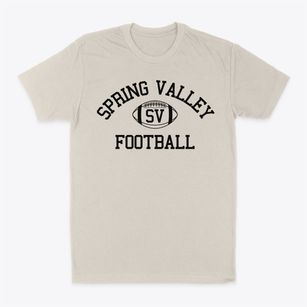 Spring Valley High School Classic Football Classic Dad T-Shirt