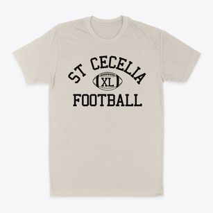 St Cecelia Parish Classic Football Classic Dad T-Shirt