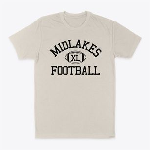 Midlakes High School Classic Football Classic Dad T-Shirt
