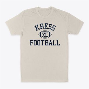 Kress Senior High School Classic Football Classic Dad T-Shirt