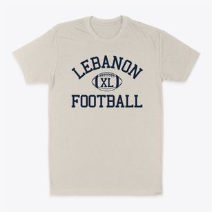 Lebanon High School Classic Football Classic Dad T-Shirt