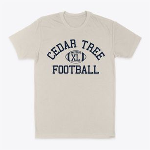Cedar Tree Classical Christian School Classic Football Classic Dad T-Shirt
