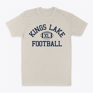 Kings Lake Continuation High School Classic Football Classic Dad T-Shirt