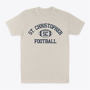 Saint Christopher School Classic Football Classic Dad T-Shirt