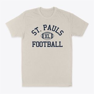 Saint Pauls Littlest Angel Prep Classic Football Classic Dad T-Shirt