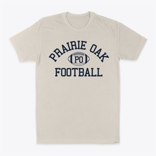 Prairie Oak School Classic Football Classic Dad T-Shirt