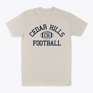 Cedar Hills School Classic Football Classic Dad T-Shirt