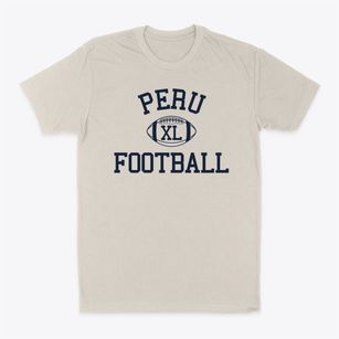 Peru Junior High School Classic Football Classic Dad T-Shirt