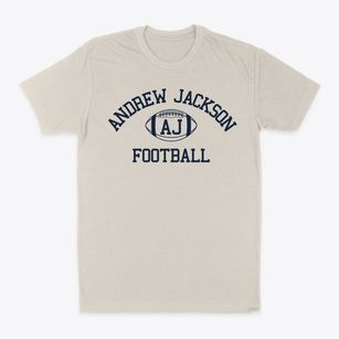 Andrew Jackson Middle School Classic Football Classic Dad T-Shirt