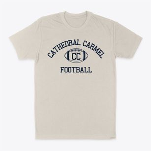 Cathedral Carmel School Classic Football Classic Dad T-Shirt