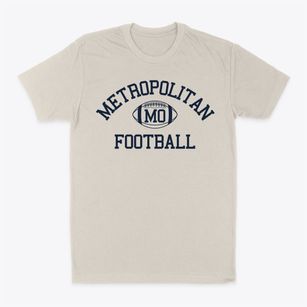 Metropolitan Open School Classic Football Classic Dad T-Shirt