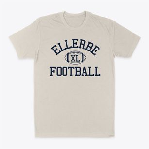 Ellerbe Junior High School Classic Football Classic Dad T-Shirt