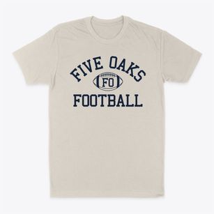 Five Oaks Adventist School Classic Football Classic Dad T-Shirt
