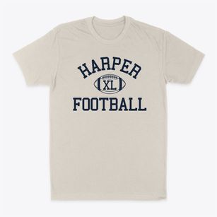 Harper School Classic Football Classic Dad T-Shirt