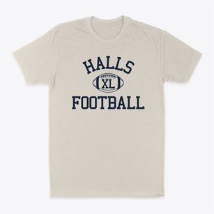 Halls High School Classic Football Classic Dad T-Shirt