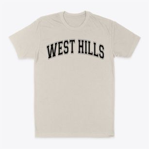 West Hills High School Varsity Arch Classic Dad T-Shirt