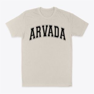 Arvada High School Redskins Varsity Arch Classic Dad T-Shirt