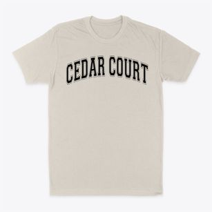 Cedar Court Elementary School Varsity Arch Classic Dad T-Shirt