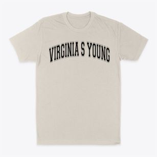 Virginia S Young Elementary School Varsity Arch Classic Dad T-Shirt