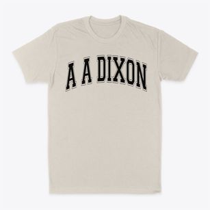 A A Dixon Elementary School Varsity Arch Classic Dad T-Shirt