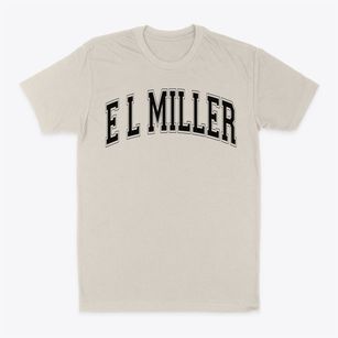 E L Miller Elementary School Varsity Arch Classic Dad T-Shirt