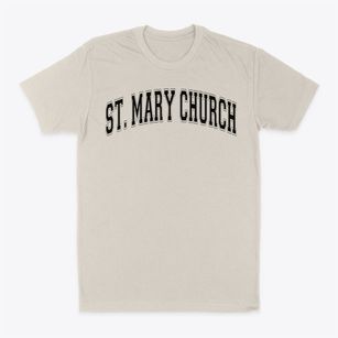 St. Mary Catholic Church Varsity Arch Classic Dad T-Shirt