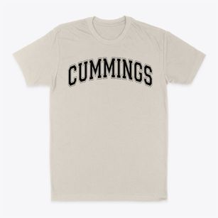 Hugh M Cummings High School Varsity Arch Classic Dad T-Shirt