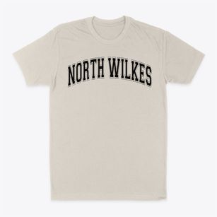 North Wilkes Middle School Varsity Arch Classic Dad T-Shirt