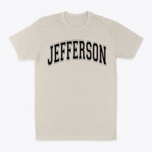 Jefferson Middle School Varsity Arch Classic Dad T-Shirt