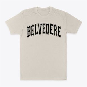 Belvedere Elementary School Varsity Arch Classic Dad T-Shirt