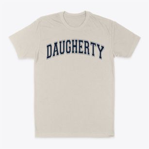 Daugherty Elementary School Varsity Arch Classic Dad T-Shirt