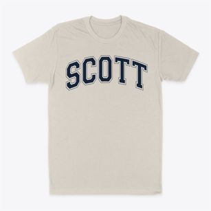 Scott Elementary School Varsity Arch Classic Dad T-Shirt