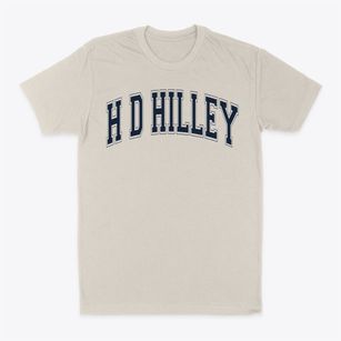 H D Hilley School Varsity Arch Classic Dad T-Shirt