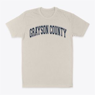 Grayson County High School Varsity Arch Classic Dad T-Shirt