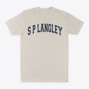 S P Langley Elementary School Varsity Arch Classic Dad T-Shirt
