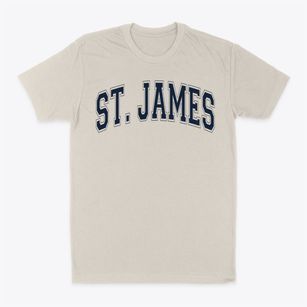 Saint James School Varsity Arch Classic Dad T-Shirt