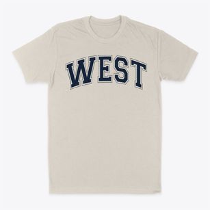 West High School Varsity Arch Classic Dad T-Shirt