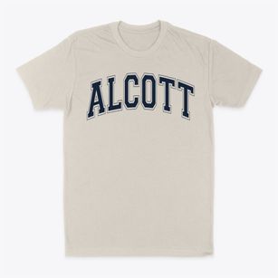 Alcott Elementary School Varsity Arch Classic Dad T-Shirt