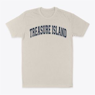 Treasure Island Elementary School Varsity Arch Classic Dad T-Shirt