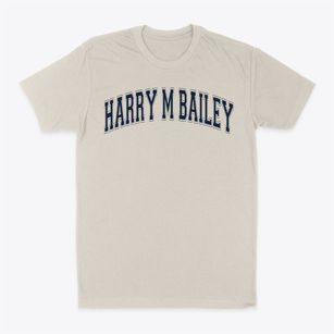 Harry M Bailey Middle School Varsity Arch Classic Dad T-Shirt