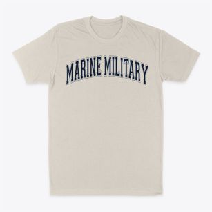 Marine Military Academy Varsity Arch Classic Dad T-Shirt
