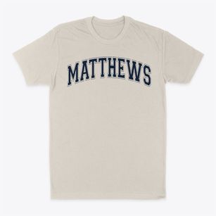 Matthews Middle School Varsity Arch Classic Dad T-Shirt