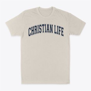 Christian Life Academy Varsity Arch Classic Dad T-Shirt